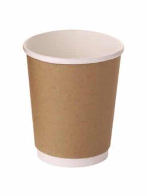 8oz CARDBOARD DOUBLE COLOR CUP