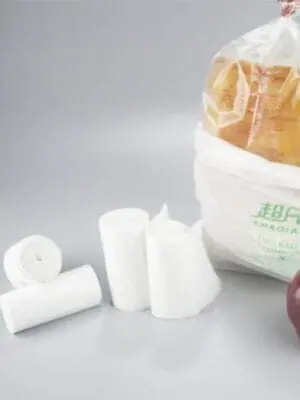 Biodegradable shopping plastic bag