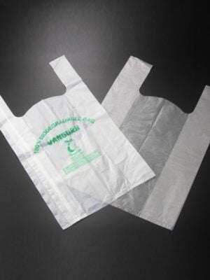 Biodegradable disposable shopping bags