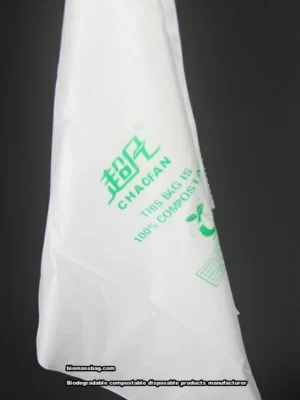 100% biodegradable disposable shopping bags