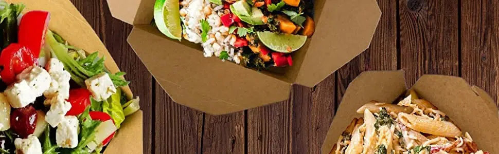 kraft paper to go container