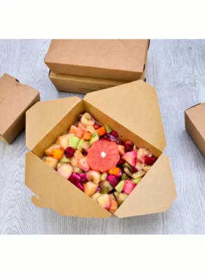 Kraft Paper to-go Food Container
